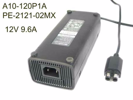 Microsoft A10-120P1A AC Adapter 5V-12V 12V 9.6A, 2Tip W/Pin, C14