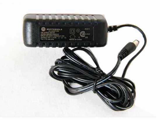 Motorola NBS06120050VU AC Adapter 5V-12V 12V 0.5A, 5.5/2.1mm, US 2P