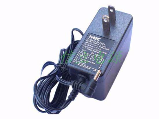 NEC Common Item (NEC) AC Adapter 5V-12V 5V 2A, 3.5/1.35mm, US 2P