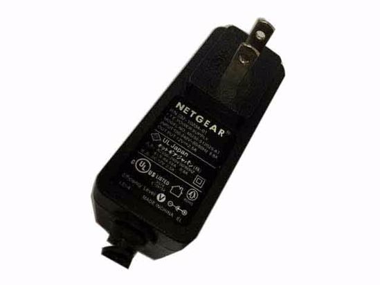 NETGEAR MU30-512025-A1 AC Adapter 5V-12V 12V 2.5A, 5.5/2.1mm, US 2P