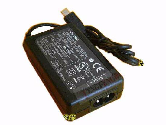 NTT DoCoMo TA1405-B485 AC Adapter 5V-12V 5V 2.8A, MicroUSB Tip, 2-Prong