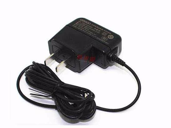 OMRON 60220HW5SW AC Adapter 5V-12V 6V 0.5A, 4.0/1.7mm, US 2P