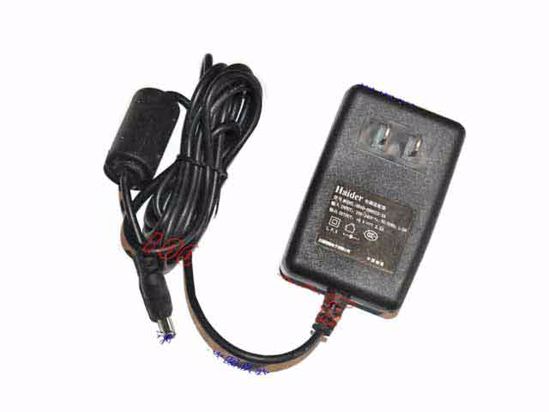 Hard / Haider HDAD-090025-3A AC Adapter 5V-12V 9V 2.5A, 5.5/2.5mm, US 2P, New