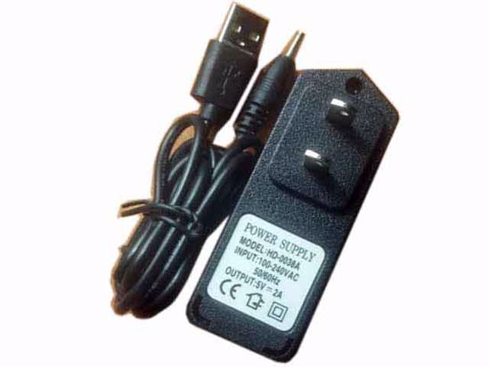 ACP OEM Power AC Adapter 5V-12V 5V 2A, 2.5/0.7mm, US 2P