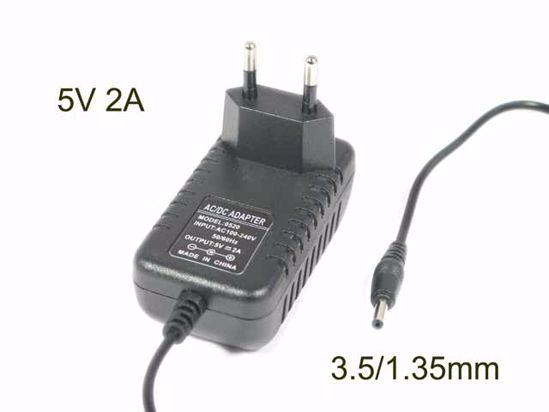 ACP OEM Power AC Adapter 5V-12V 5V 2A, 3.5/1.35mm, EU 2P