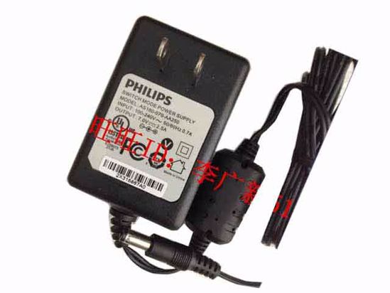 Philips Common Item (Philips) AC Adapter 5V-12V 7V 2.5A, 5.5/2.1mm, US 2P