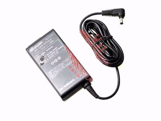 Sharp Common Item (Sharp) AC Adapter 5V-12V 9V 2A, BarreTip, 2-Prong