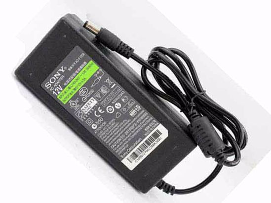 Sony Common Item (Sony) AC Adapter 5V-12V 12V 5A, 5.5/2.5mm, 2-Prong