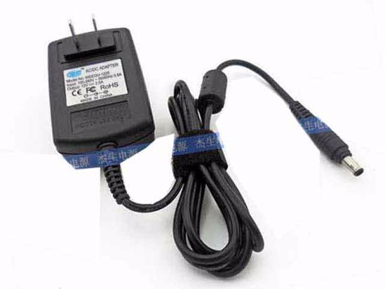 WEEQU WEEQU-1225 AC Adapter 5V-12V 12V 2.5A, 5.5/3.0mm W/Pin, US 2P