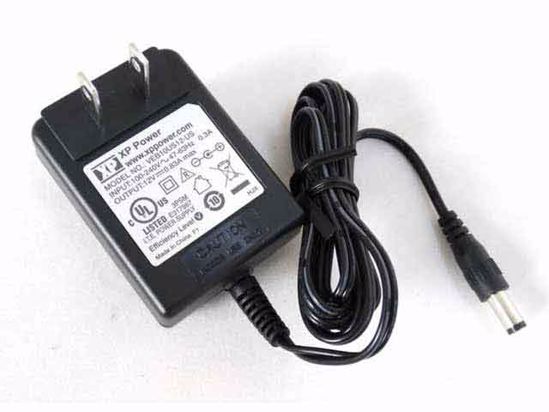 XP Power VEB10US12-US AC Adapter 5V-12V 12V 0.83A, 5.5/2.5mm, US 2P