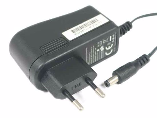 LEI / Leader MU12-2120100-C5 AC Adapter 5V-12V 12V 1A, Barrel 5.5/2.5mm, EU 2-Pin Plug