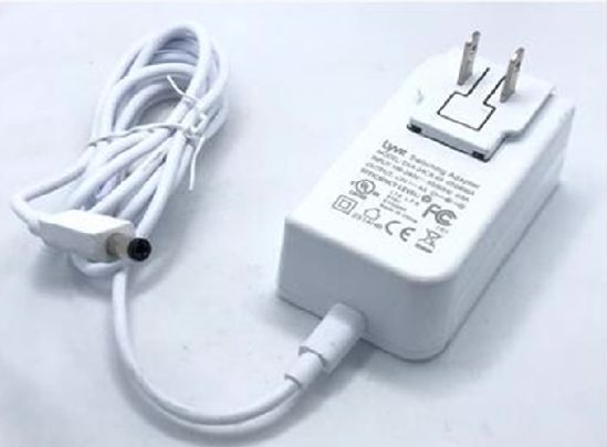 Other Brands Lyve AC Adapter 5V-12V 5V 4A, Barrel 5.5/2.5mm, US 2-Pin Plug