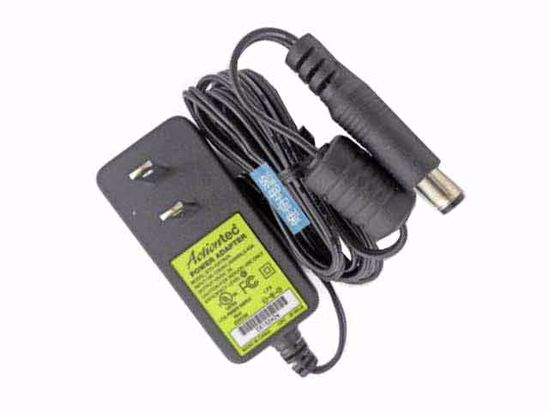 Actiontec STD-10016UA AC Adapter 5V-12V 10V 2A, 6.3/3.0mm, US 2P Plug, New