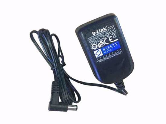 D-Link F05W-050100SPAV AC Adapter 5V-12V 5V 1A, 5.5/2.5mm, EU 2P Plug, New