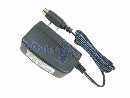 DVE DSA-12G-12 AC Adapter 5V-12V 12V 0.8A,5V 2A, 3-Pin Din, US 2P Plug, New