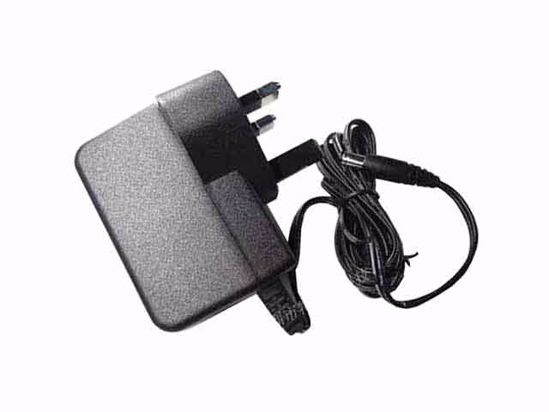 DVE DSA-15P-12 AC Adapter 5V-12V 12V 1.25A, 5.5/2.1mm, UK 3P Plug, New