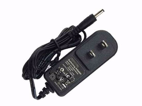 FlyPower PS12K0502000UE AC Adapter 5V-12V 5V 2A, 3.5/1.35mm, US 2P Plug, New