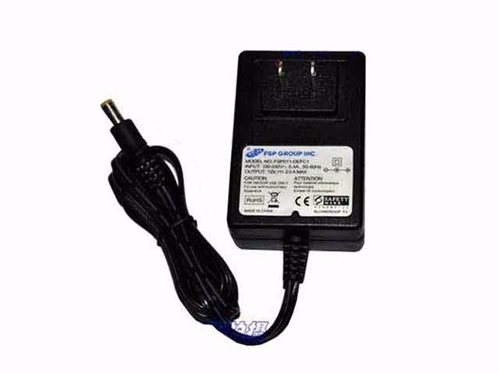 FSP Group Inc FSP011-DEFC1 AC Adapter 5V-12V 12V 2A, 5.5/2.1mm, US 2-Pin Plug, New