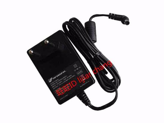 FSP Group Inc FSP024-DEEC1 AC Adapter 5V-12V 12V 2A, 5.5/2.5mm, EU 2P Plug, New