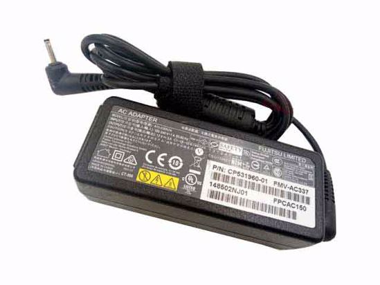 Fujitsu AC Adapter (Fujitsu) AC Adapter 5V-12V FMV-AC337, 12V 3A, 3.0/1.0mm, 2P