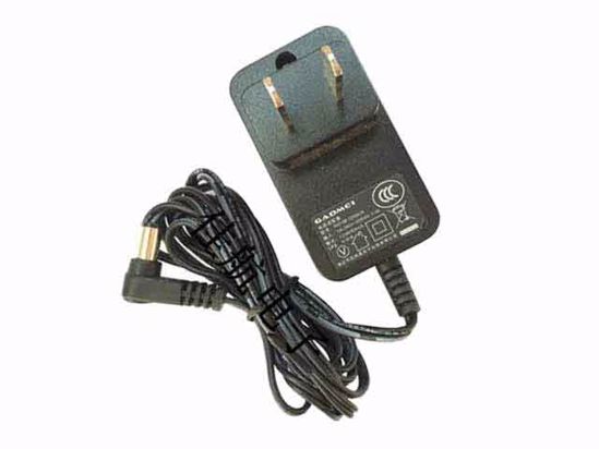 GADMEI PA010B-12008CN AC Adapter 5V-12V 12V 0.8A, 5.5/2.5mm, US 2P Plug, New