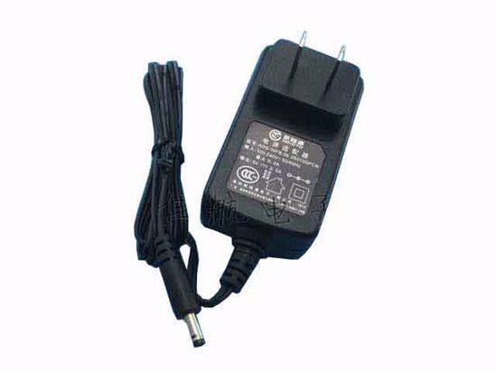 HOIOTO ADS-10FB-06 AC Adapter 5V-12V 5V 2A, 4.0/1.7mm, US 2P Plug, New