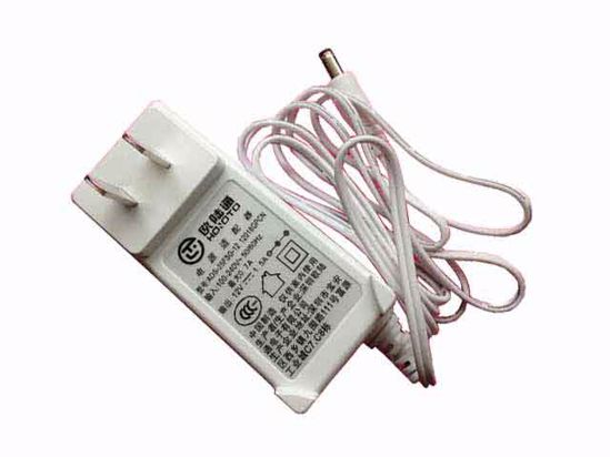 HOIOTO ADS-25FSG-12 AC Adapter 5V-12V 12V 1.5A, 5.5/2.1mm, US 2P Plug, New