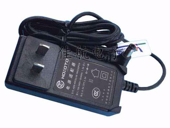 HOIOTO ADS-40FSG-06 AC Adapter 5V-12V 9V 2.5A, 5.5/2.5mm, US 2P Plug, New