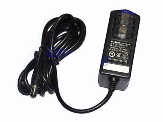 Huawei HF-050065C1 AC Adapter 5V-12V 5V 0.65A, 5.5/2.1mm, US 2P Plug