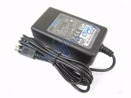 Huntkey ADP036-123B AC Adapter 5V-12V 12V 3A, 4P P1 4=V