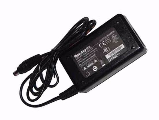 Huntkey HKA02108025-8A AC Adapter 5V-12V 8V 2.5A, 5.5/2.1mm, 2P, New