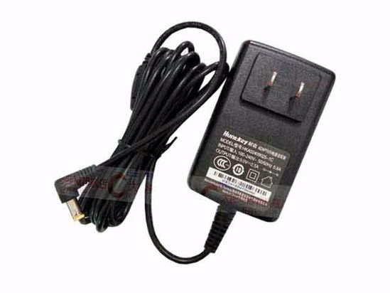 Huntkey HKA02409025-1C AC Adapter 5V-12V 9V 2.5A, 5.5/2.5mm, US 2P Plug