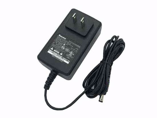 Huntkey HKA03612030-3C AC Adapter 5V-12V 12V 3A, 5.5/2.1mm, US 2P Plug