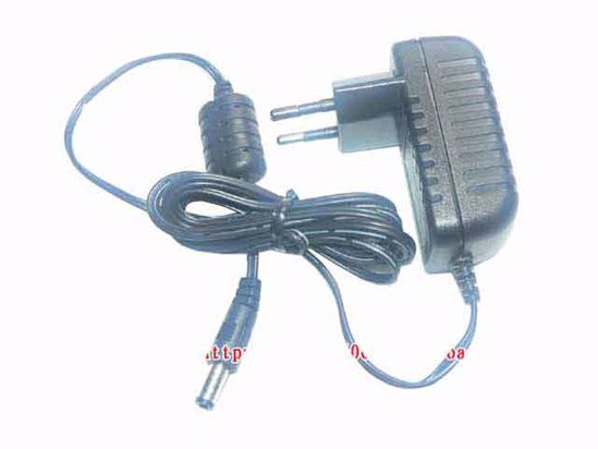 Ktec KSAA0500100W1EU AC Adapter 5V-12V 5V 1A, 5.5/2.1mm, EU 2P Plug