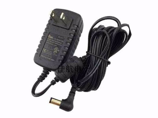 Ktec KSAC0500200W1US AC Adapter 5V-12V 5V 2A, 5.5/2.1mm, US 2P Plug, New