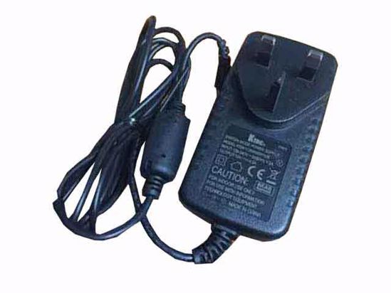 Ktec KSAH1200400W1UK AC Adapter 5V-12V 12V 4A, 5.5/2.1mm, UK 3P Plug, New