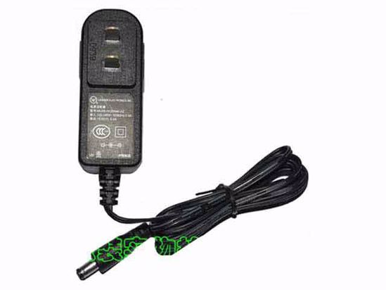 LEI / Leader MU05-H120040-A2 AC Adapter 5V-12V 12V 0.4A, 5.5/2.5mm, US 2P Plug