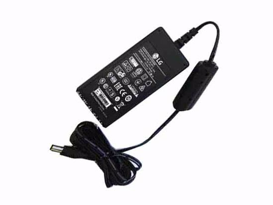 LG AC Adapter (LG) AC Adapter 5V-12V DA-24A12, 12V 2A, 5.5/2.5mm, C14, New