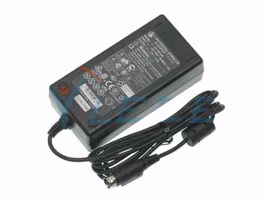 Li Shin 0217B1248 AC Adapter 5V-12V 12V 4A, 4P P1 2=V