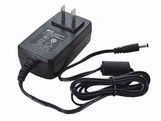 Mass Power SFF0550260C1BA AC Adapter 5V-12V 5.5V 2.6A, 5.5/2.1mm, US 2P Plug, New