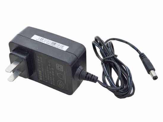 MOSO MSA-C1500IC12.0-18B-CN AC Adapter 5V-12V 12V 1.5A, 5.5/2.1mm, US 2P Plug, New