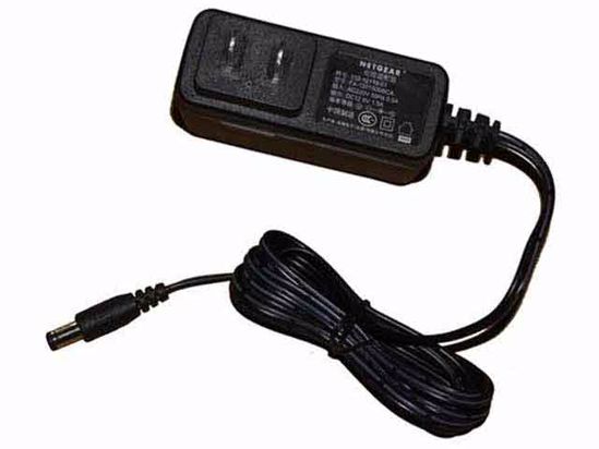 NETGEAR FA-1201500SCA AC Adapter 5V-12V 12V 1.5A, 5.5/2.1mm, US 2P Plug, New