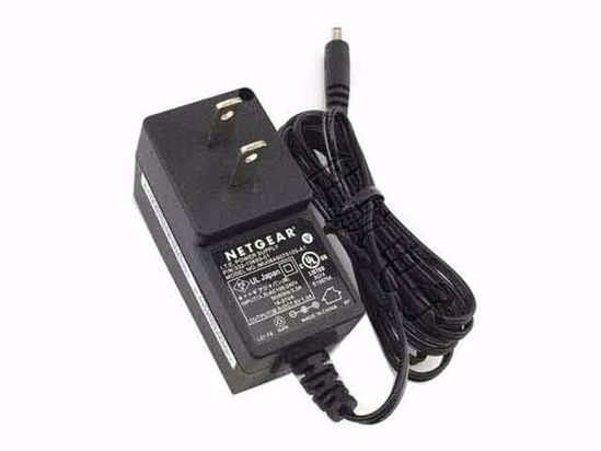 NETGEAR MU08A9075100-A1 AC Adapter 5V-12V 7.5V 1A, 3.5/1.35mm, US 2P Plug, New