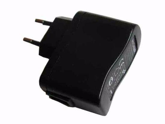 Other Brands HONR AC Adapter 5V-12V ADS-5A-06, 5V 1A, USB Port, EU 2P Plug, New