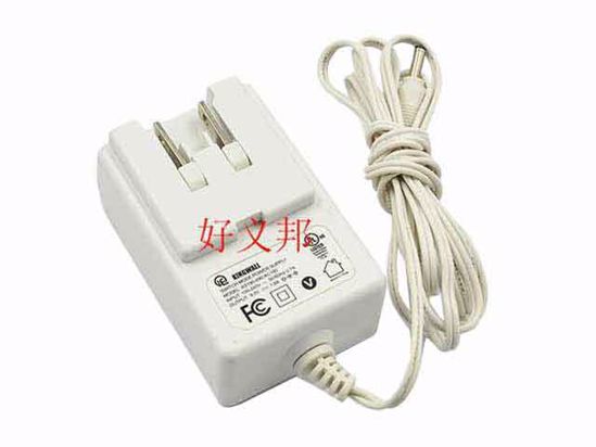 Other Brands kingwall AC Adapter 5V-12V AS190-090-AC180, 9V 1.8A, 3.5/1.35mm, US 2P Plug