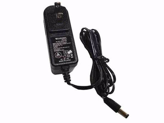 Other Brands WESTCOTT AC Adapter 5V-12V HEAVEN-H13US9VU, 9V 1A, 5.5/2.5mm, US 2P Plug, N