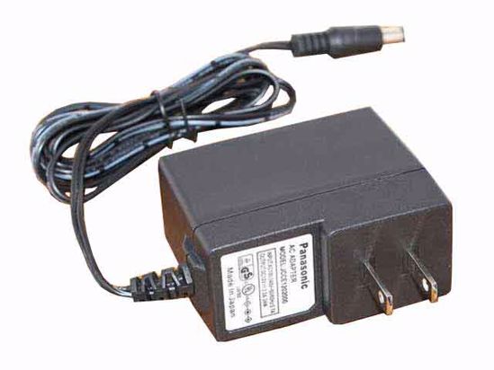 Panasonic JCCE1202000 AC Adapter 5V-12V 12V 2A, 5.5/2.1mm, US 2P Plug, New