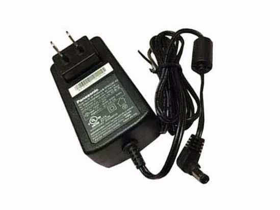 Panasonic RFEA228C-AG AC Adapter 5V-12V 12V 3A, 5.5/2.1mm, US 2P Plug