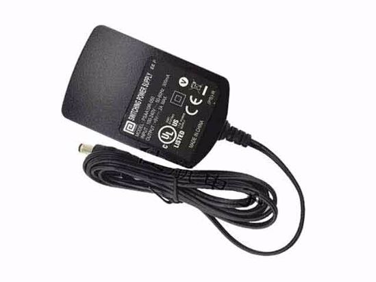 PHIHONG PSAA10R-050 AC Adapter 5V-12V 5V 2A, 5.5/2.1mm, US 2P Plug, New