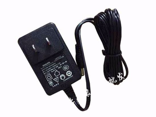 Philips F12W-120100SPAC AC Adapter 5V-12V 12V 1A, 5.5/2.1mm, US 2P Plug, New